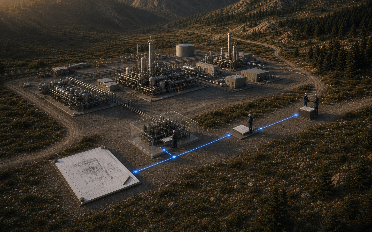 One authoritative engineering record staying connected through review, issue, field use, and handover.